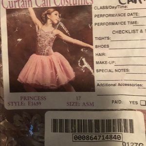 Ballet Dance Costume